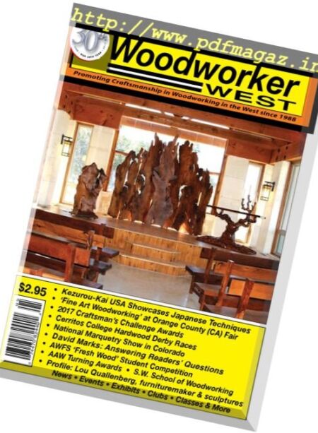 Woodworker West – September-October 2017 Cover