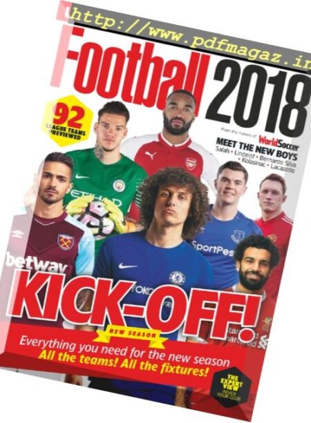 World Soccer – Football 2018 Cover