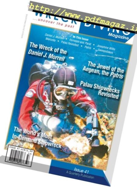 Wreck Diving Magazine – Issue 41 2017 Cover