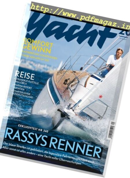 Yacht Germany – 13 September 2017 Cover
