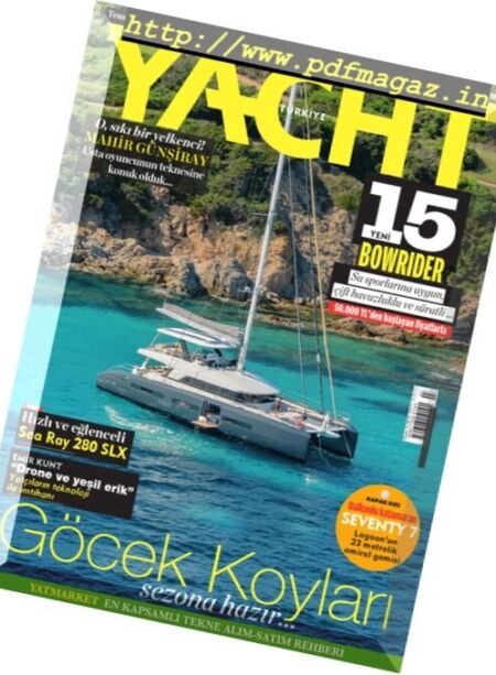 Yacht Turkey – Temmuz 2017 Cover