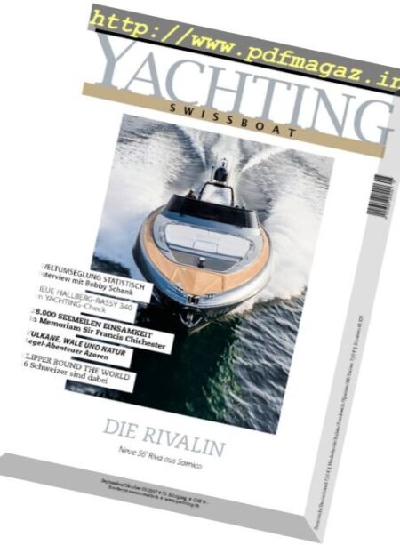 Yachting Swissboat – September-Oktober 2017 Cover
