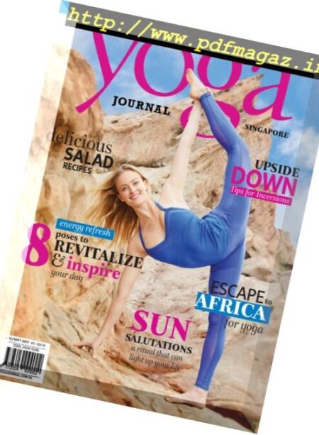 Yoga Journal Singapore – August-September 2017 Cover