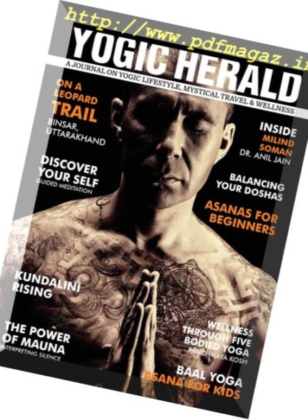 Yogic Herald – August-September 2017 Cover