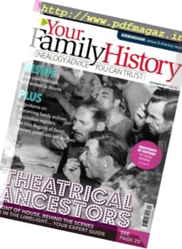 Your Family History – September 2017