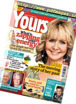 Yours UK – 1-14 August 2017