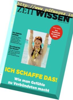 Zeit Wissen – September-Oktober 2017