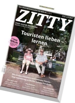 Zitty – 31 August 2017