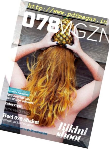 078 Magazin – Zomer 2017 Cover
