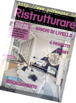 100 Idee per Ristrutturare – Settembre-Ottobre 2017