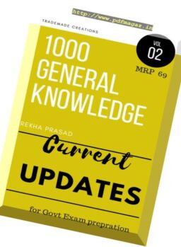 1000 Current Affairs Q&A – August 2017