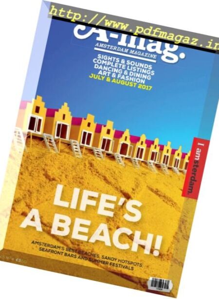 A-mag. Amsterdam Magazine – July-August 2017 Cover