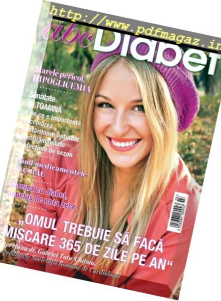 abcDiabet – septembrie 2017 Cover