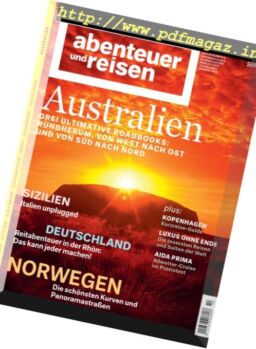 Abenteuer und Reisen – Oktober 2017