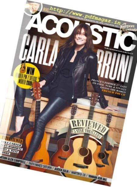 Acoustic UK – September 2017 Cover