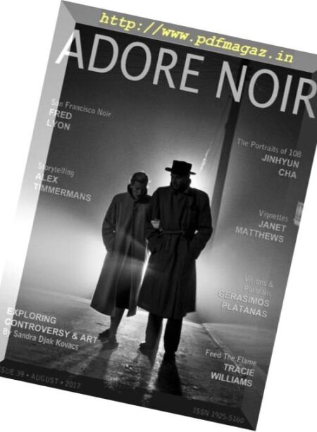 Adore Noir – August 2017 Cover
