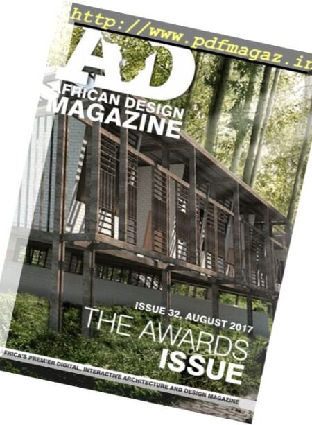 African Design Magazine – August 2017 Cover