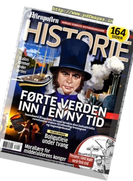 Aftenposten Historie – april 2017 Cover