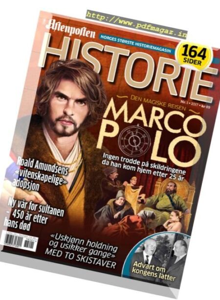 Aftenposten Historie – januar 2017 Cover