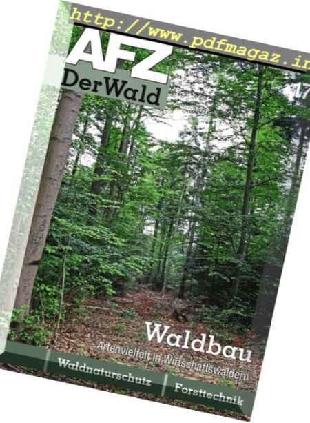 AFZ DerWald – 4 September 2017 Cover