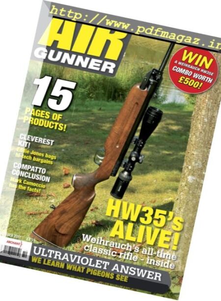 Air Gunner – October 2017 Cover