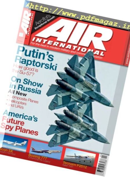 AIR International – September 2017 Cover