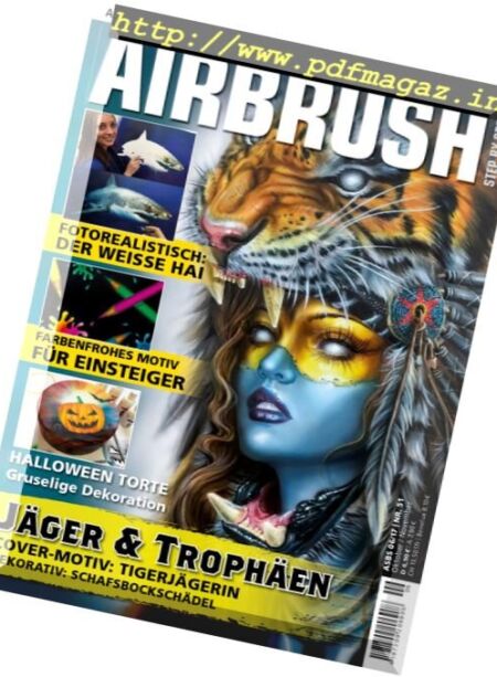 Airbrush Step by Step – Oktober-November 2017 (German Edition) Cover