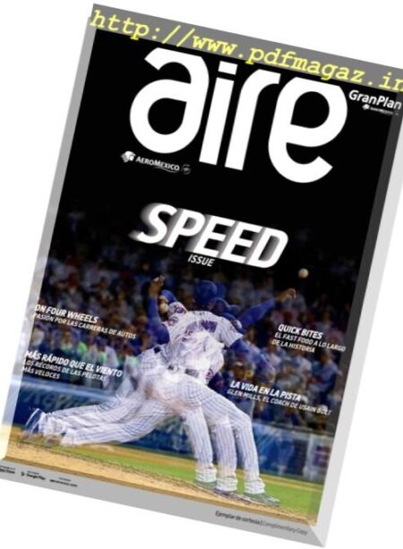 Aire – Septiembre 2017 Cover