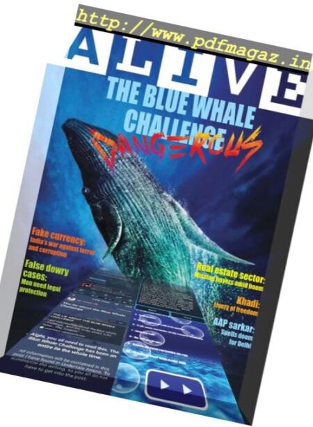 Alive – September 2017 Cover