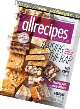 Allrecipes – September-October 2017
