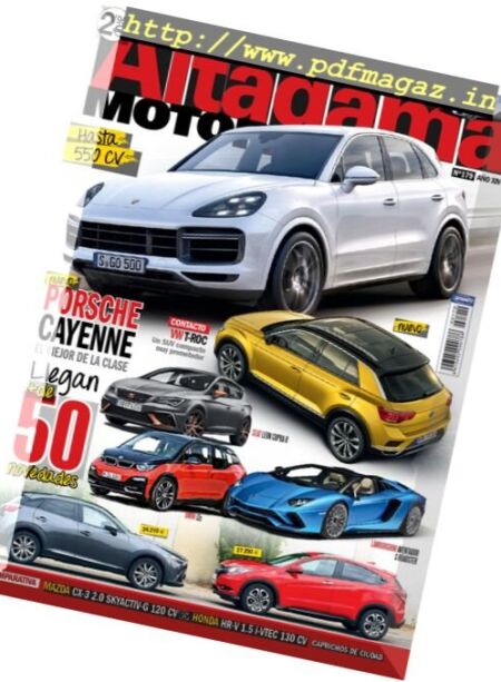 Altagama Motor – octubre 2017 Cover