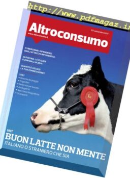 Altroconsumo – Settembre 2017