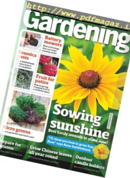 Amateur Gardening – 2 September 2017