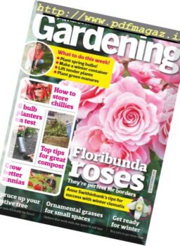 Amateur Gardening – 21 September 2017