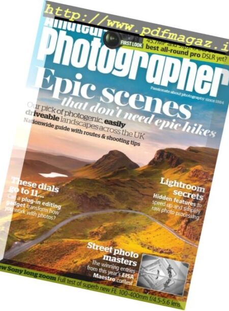 Amateur Photographer – 9 September 2017 Cover