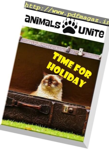 Animals Write – August 2017 Cover