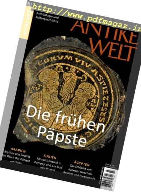 Antike Welt – Mai-Juni 2017 Cover