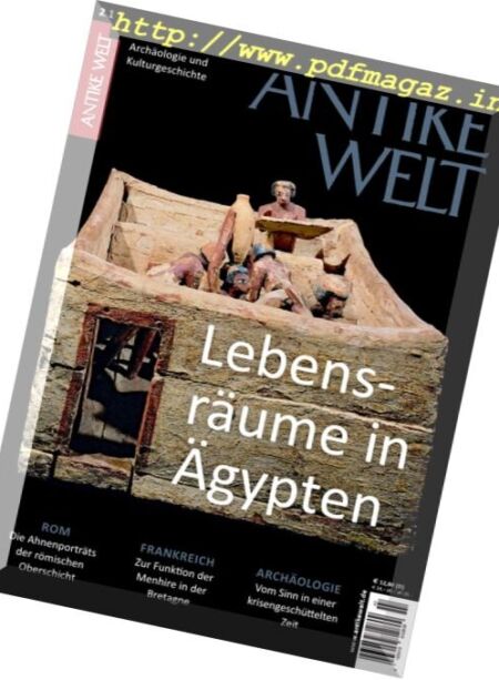 Antike Welt – Marz-April 2017 Cover