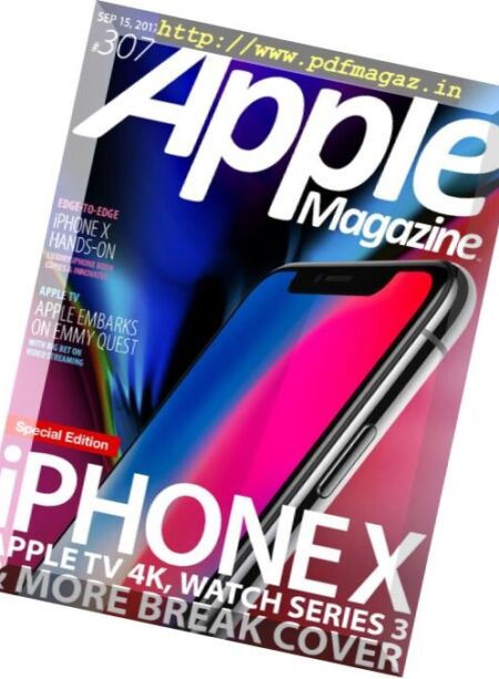 AppleMagazine – 15 September 2017 Cover
