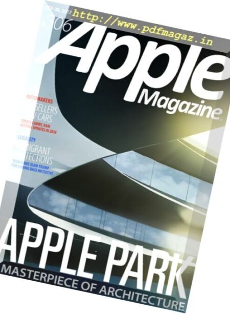 AppleMagazine – 8 September 2017 Cover