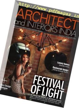 Architect and Interiors India – October 2017