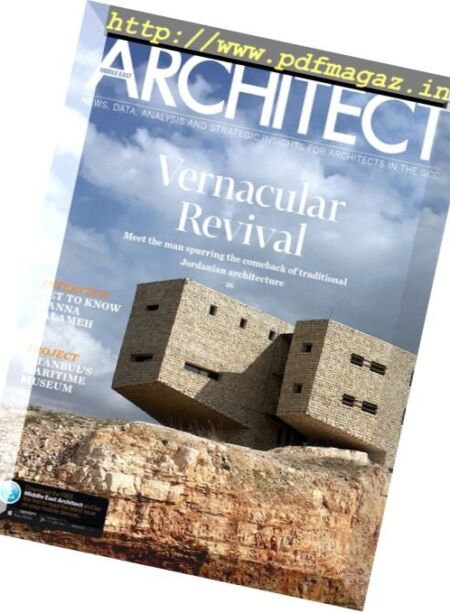 Architect Middle East – August 2017 Cover