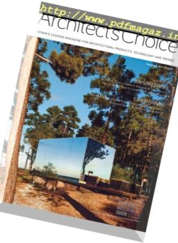 Architect’s Choice – September-October 2017