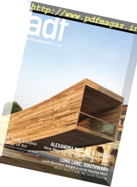 Architects Datafile (ADF) – September 2017 Cover