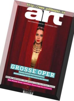 Art Germany – September 2017