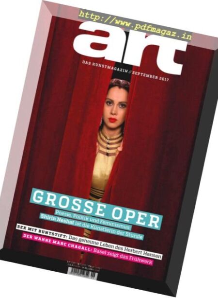 Art Germany – September 2017 Cover