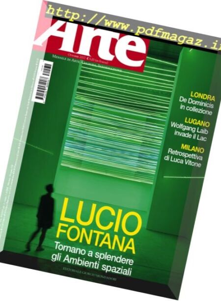 Arte – Ottobre 2017 Cover