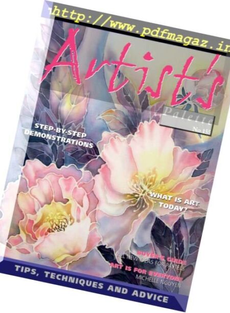 Artists Palette – October 2017 Cover