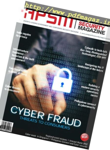 Asia Pacific Security Magazine – September-October 2017 Cover