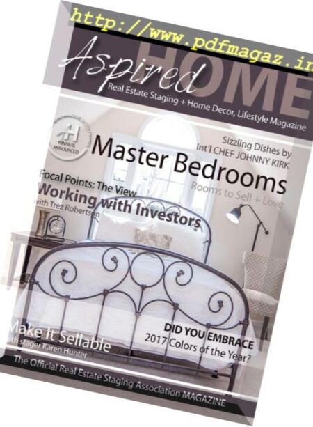 Aspired Home – August-November 2017 Cover